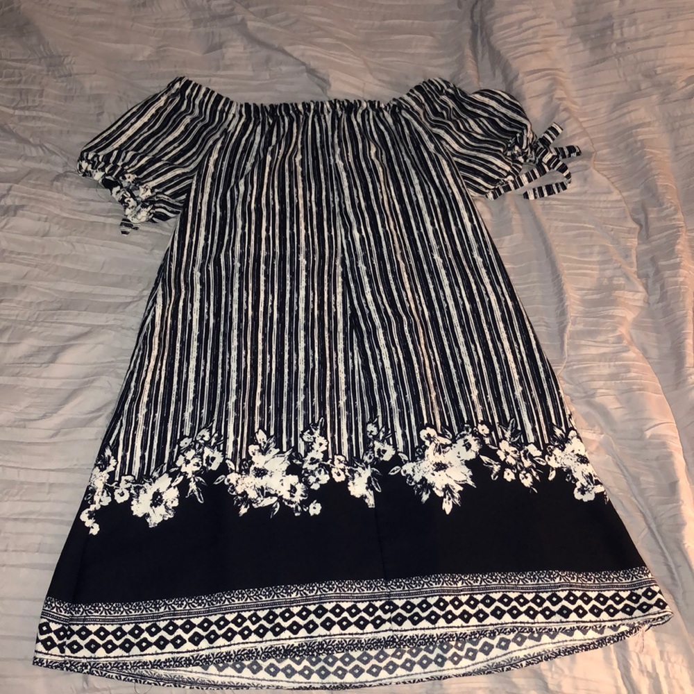 Off the shoulder dress